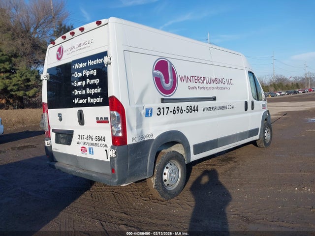 Aukcja sprzedaży 2017 Ram Promaster 2500 High Roof 159 Wb, vin: 3C6TRVDG1HE503327, numer aukcji: 44386450