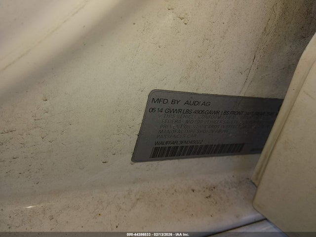 2014 AUDI A4 WAUFFAFL3EN045022 Photo 8