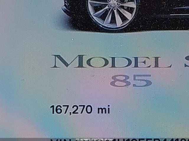 2014 Tesla Model S P85 მანქანა იყიდება აუქციონზე, vin: 5YJSA1H12EFP44183, აუქციონის ნომერი: 44386620