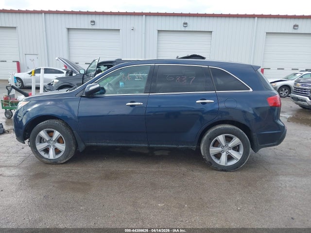 2012 Acura Mdx მანქანა იყიდება აუქციონზე, vin: 2HNYD2H26CH519797, აუქციონის ნომერი: 44386626