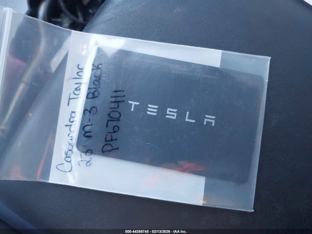 5YJ3E1EA2PF670411 Tesla Model 3 Rear-wheel Drive