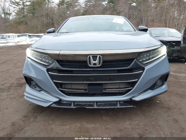 44387000 :رقم المزاد ، 1HGCV1F38NA122209 vin ، 2022 Honda Accord Sport مزاد بيع