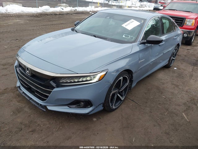44387000 :رقم المزاد ، 1HGCV1F38NA122209 vin ، 2022 Honda Accord Sport مزاد بيع