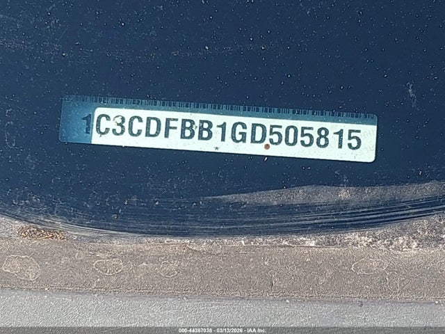 Продажа на аукционе авто 2016 Dodge Dart Sxt, vin: 1C3CDFBB1GD505815, номер лота: 44387038