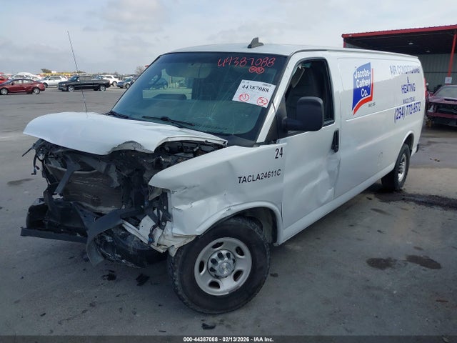 44387088 :رقم المزاد ، 1GCWGBFP8M1153909 vin ، 2021 Chevrolet Express Cargo Rwd 2500 Extended Wheelbase Wt مزاد بيع