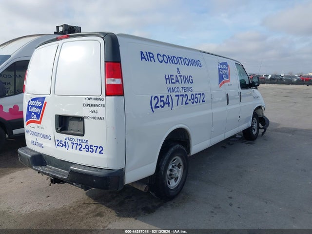 44387088 :رقم المزاد ، 1GCWGBFP8M1153909 vin ، 2021 Chevrolet Express Cargo Rwd 2500 Extended Wheelbase Wt مزاد بيع