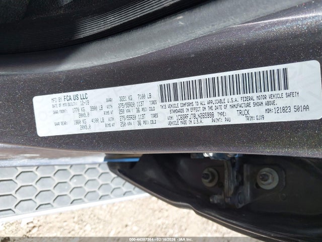 2020 RAM 1500 1C6SRFJT8LN265998 Photo 8