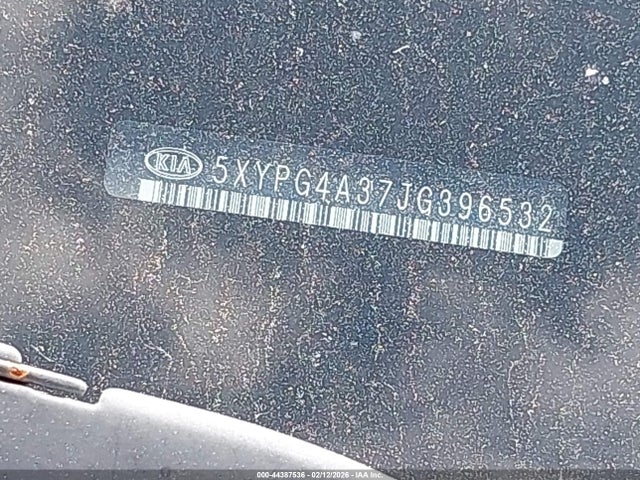 5XYPG4A37JG396532 KIA Sorento 2.4l L