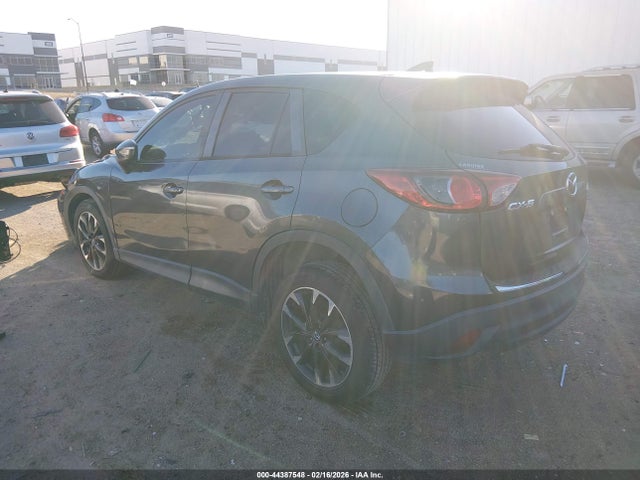 2016 Mazda Cx-5 Grand Touring მანქანა იყიდება აუქციონზე, vin: JM3KE2DY4G0899579, აუქციონის ნომერი: 44387548