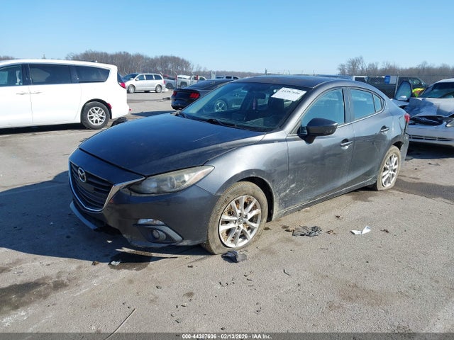2015 Mazda Mazda3 I Touring მანქანა იყიდება აუქციონზე, vin: JM1BM1V7XF1255637, აუქციონის ნომერი: 44387606