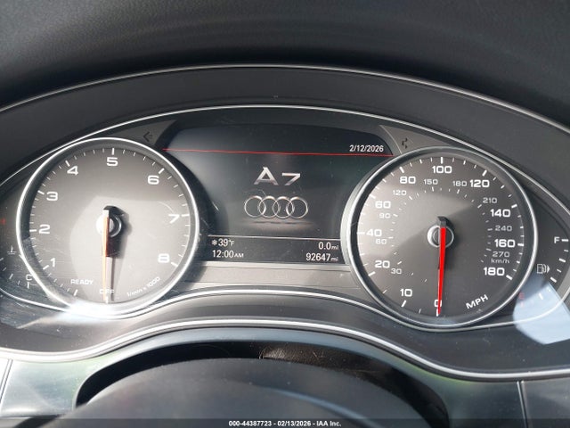 Продаж на аукціоні авто 2016 Audi A7 3.0t Premium Plus, vin: WAUWGAFC4GN032442, номер лоту: 44387723