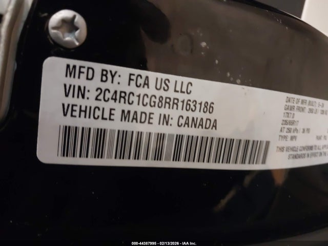 2024 CHRYSLER VOYAGER 2C4RC1CG8RR163186 Photo 8