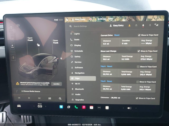 44388372 :رقم المزاد ، 5YJ3E1EBXRF799279 vin ، 2024 Tesla Model 3 Long Range Dual Motor All-wheel Drive مزاد بيع