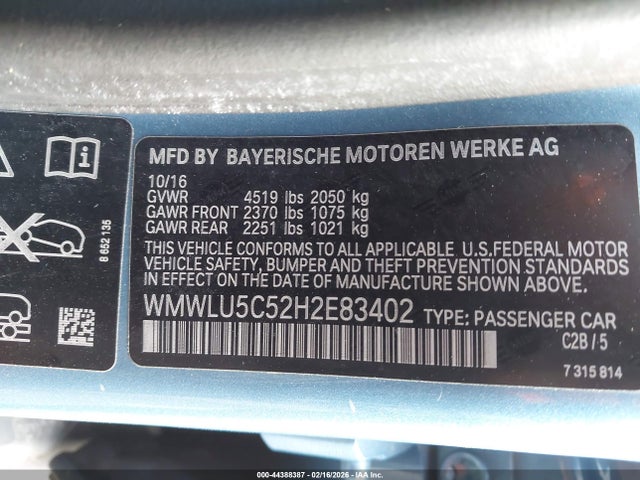 2017 MINI CLUBMAN WMWLU5C52H2E83402 Photo 8