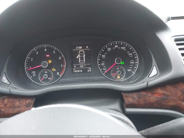 44388411 :رقم المزاد ، 1VWCM7A34DC031885 vin ، 2013 Volkswagen Passat 3.6l V6 Sel Premium مزاد بيع