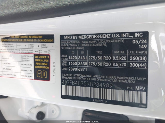 2024 MERCEDES-BENZ GLE 350 4JGFB4FB5RB234989 Photo 8