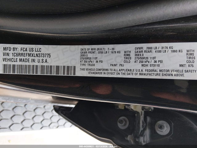 2020 RAM 1500 1C6RREFMXLN373775 Photo 8