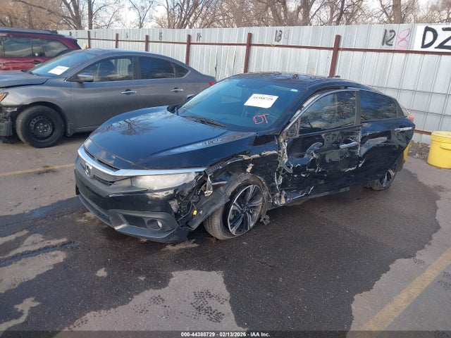 Honda Civic Touring 2016 2HGFC1F90GH644845 Image 2