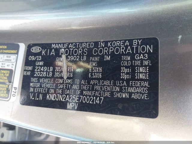 KNDJN2A25E7002147 KIA Soul