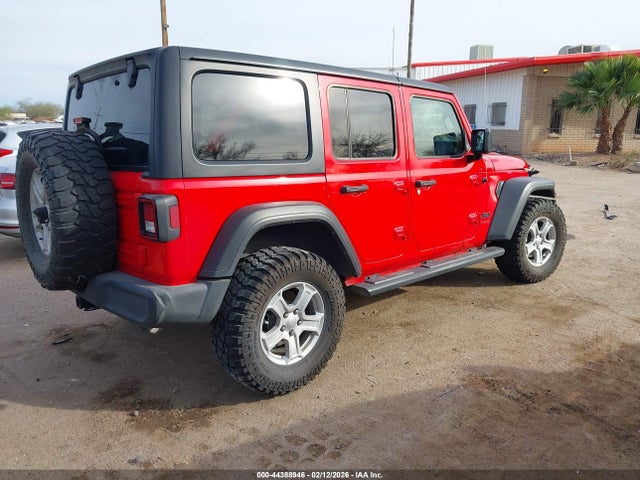 1C4HJXDG4NW203378 Jeep Wrangler Unlimited Sport S 4x4