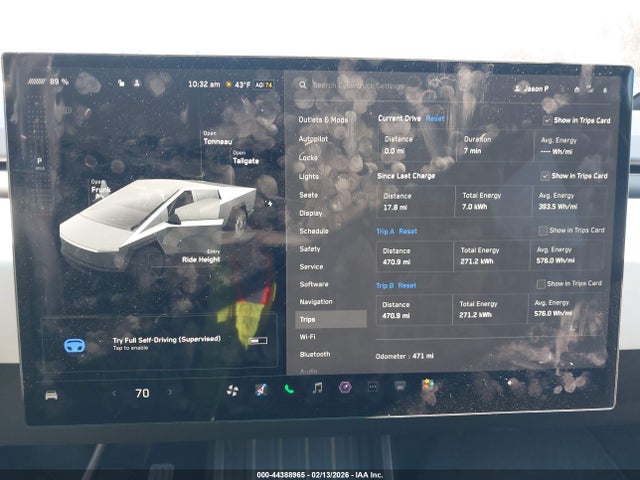 Aukcja sprzedaży 2026 Tesla Cybertruck All-wheel Drive, vin: 7G2CEHED4TA089855, numer aukcji: 44388965