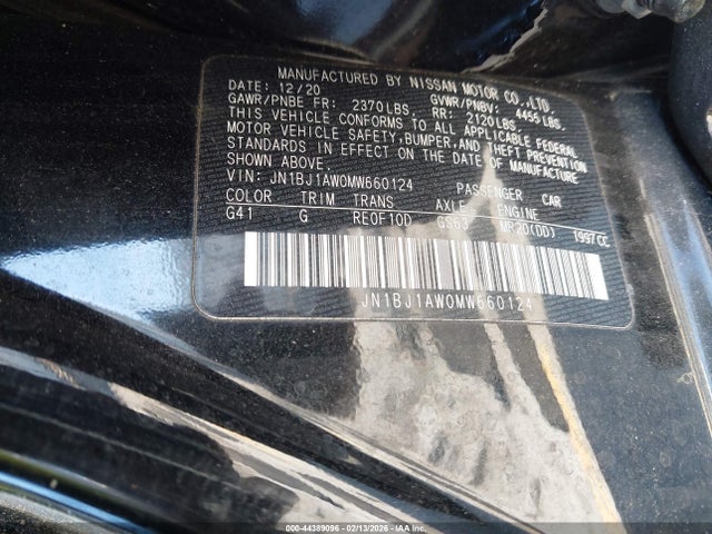 2021 NISSAN ROGUE SPORT JN1BJ1AW0MW660124 Photo 8