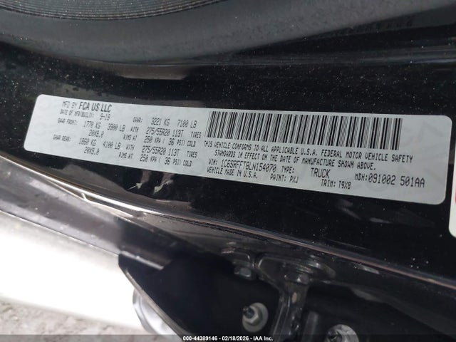 2020 RAM 1500 1C6SRFFT8LN154070 Photo 8