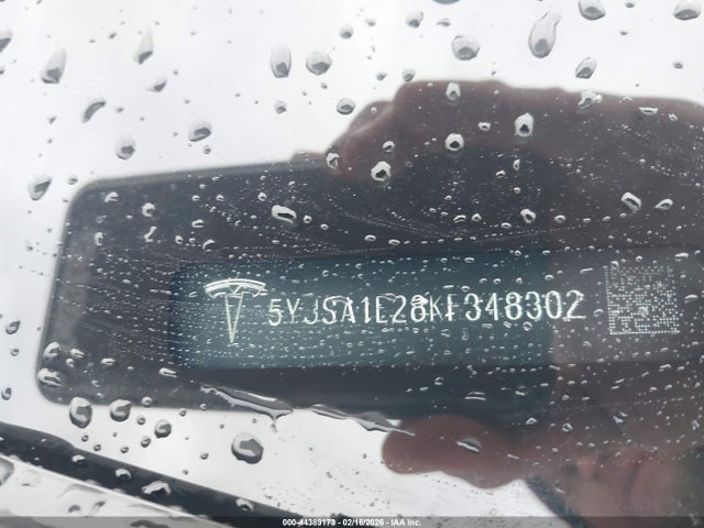 2019 TESLA MODEL S 5YJSA1E28KF348302 Photo 8