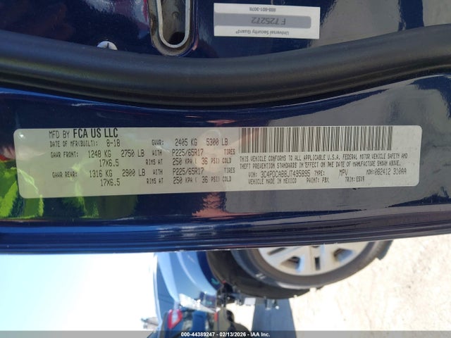 Dodge JOURNEY SE 2018 3C4PDCAB8JT495895 Image 9