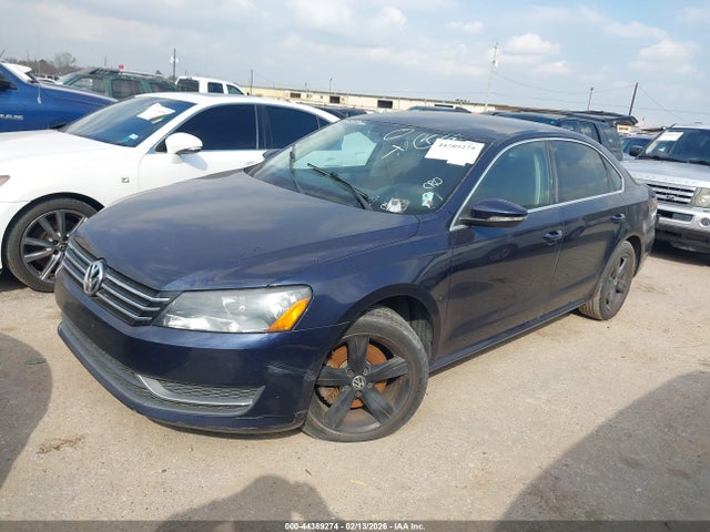 Auction sale of the 2012 Volkswagen Passat 2.5l Se, vin: 1VWBP7A34CC090596, lot number: 44389274