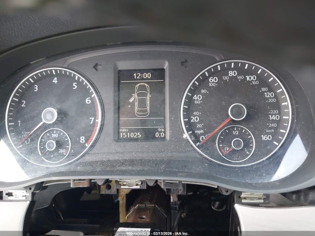 Auction sale of the 2012 Volkswagen Passat 2.5l Se, vin: 1VWBP7A34CC090596, lot number: 44389274
