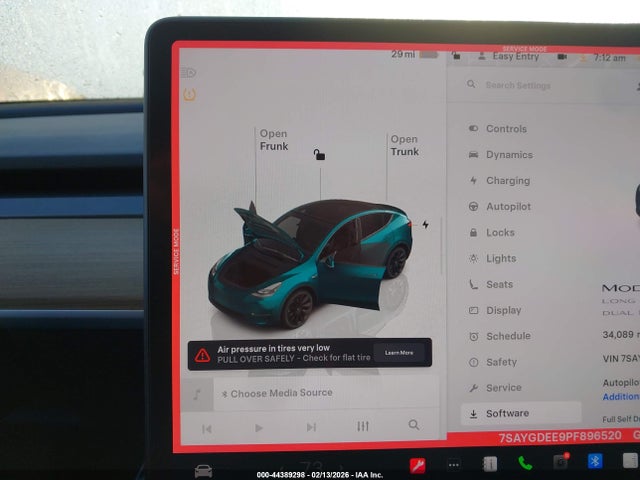 2023 TESLA MODEL Y 7SAYGDEE9PF896520 Photo 6