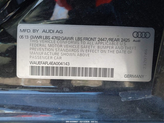 2014 AUDI A4 WAUEFAFL4EA004143 Photo 8