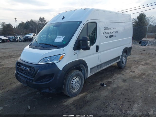 Aukcja sprzedaży 2024 Ram Promaster 2500 Tradesman High Roof 136 Wb W/pass Seat, vin: 3C6LRVCGXRE111420, numer aukcji: 44389660