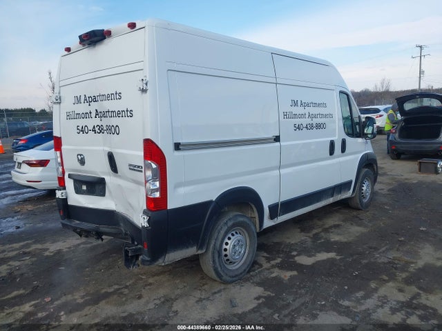Aukcja sprzedaży 2024 Ram Promaster 2500 Tradesman High Roof 136 Wb W/pass Seat, vin: 3C6LRVCGXRE111420, numer aukcji: 44389660