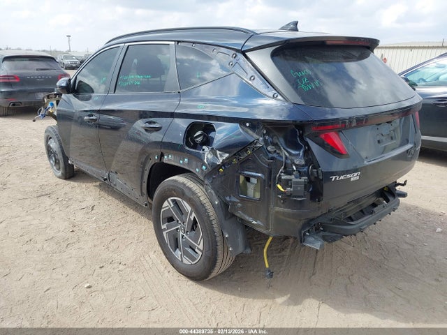 44389735 :رقم المزاد ، KM8JBDD14SU291375 vin ، 2025 Hyundai Tucson Hybrid Blue مزاد بيع