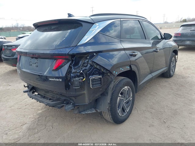 44389735 :رقم المزاد ، KM8JBDD14SU291375 vin ، 2025 Hyundai Tucson Hybrid Blue مزاد بيع
