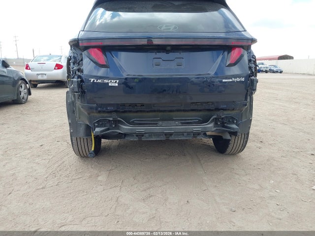 44389735 :رقم المزاد ، KM8JBDD14SU291375 vin ، 2025 Hyundai Tucson Hybrid Blue مزاد بيع