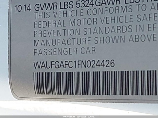 2015 AUDI A6 WAUFGAFC1FN024426 Photo 8