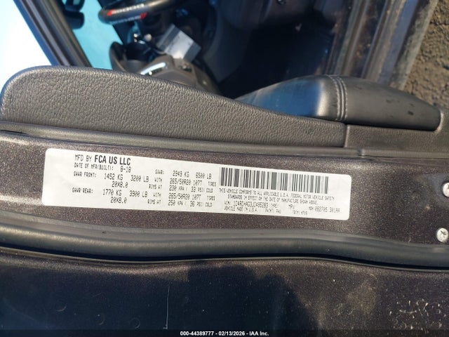 1C4RDHAG3JC495283 Dodge Durango Sxt Rwd