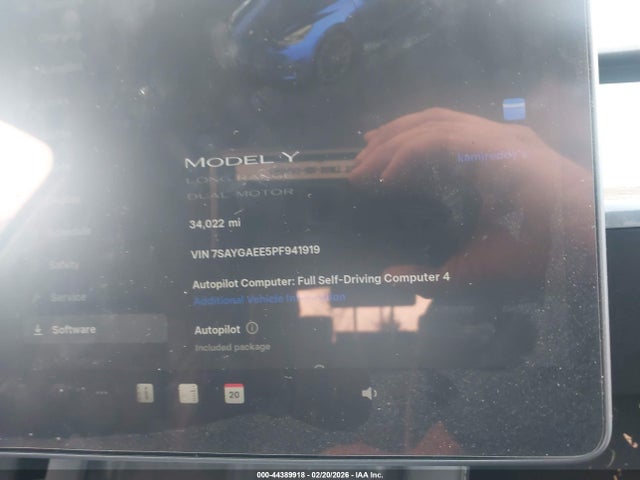 2023 TESLA MODEL Y 7SAYGAEE5PF941919 Photo 6