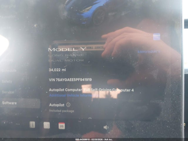 2023 TESLA MODEL Y 7SAYGAEE5PF941919 Photo 8