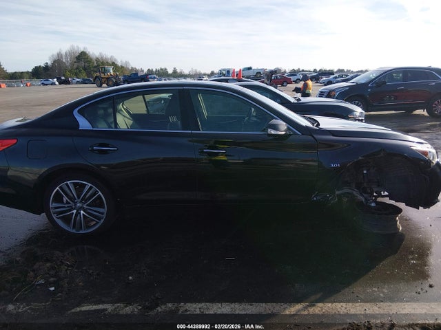 2017 Infiniti Q50 3.0t Premium მანქანა იყიდება აუქციონზე, vin: JN1EV7AR4HM840318, აუქციონის ნომერი: 44389992