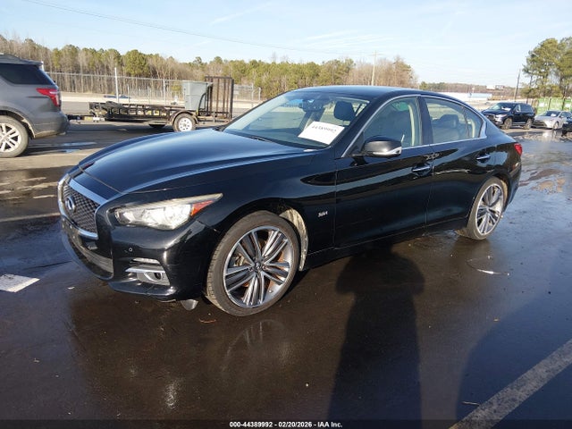 2017 Infiniti Q50 3.0t Premium მანქანა იყიდება აუქციონზე, vin: JN1EV7AR4HM840318, აუქციონის ნომერი: 44389992
