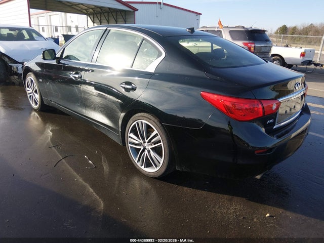 2017 Infiniti Q50 3.0t Premium მანქანა იყიდება აუქციონზე, vin: JN1EV7AR4HM840318, აუქციონის ნომერი: 44389992