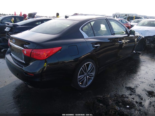 2017 Infiniti Q50 3.0t Premium მანქანა იყიდება აუქციონზე, vin: JN1EV7AR4HM840318, აუქციონის ნომერი: 44389992