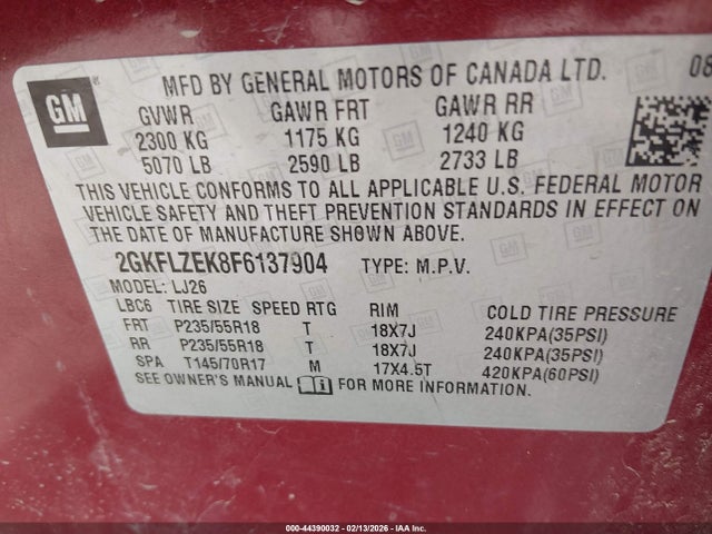 GMC Terrain Denali 2015 2GKFLZEK8F6137904 Image 9
