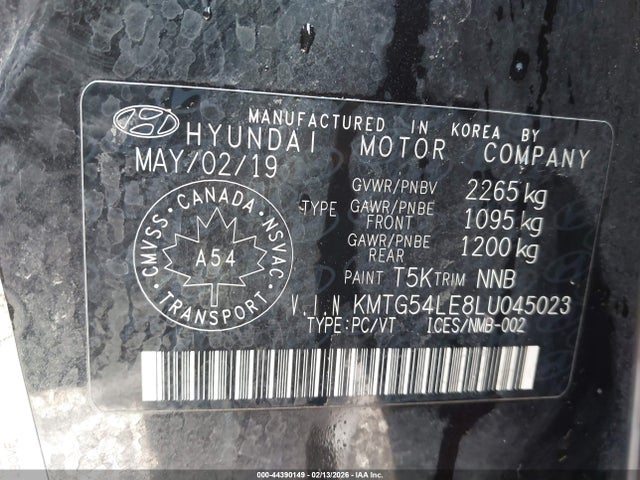 2020 GENESIS G70 KMTG54LE8LU045023 Photo 8