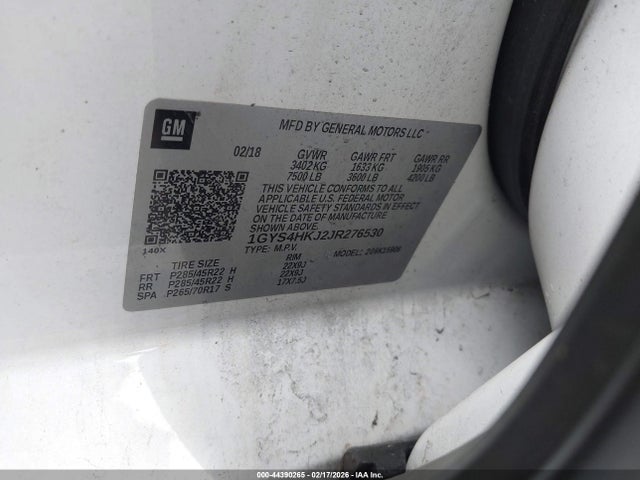 2018 CADILLAC ESCALADE ESV 1GYS4HKJ2JR276530 Photo 8