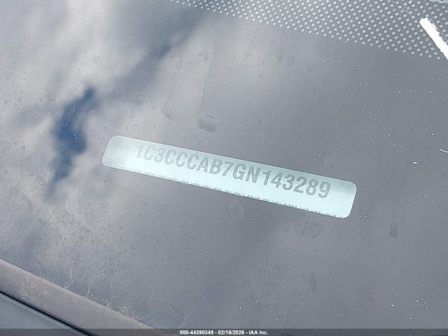 44390349 :رقم المزاد ، 1C3CCCAB7GN143289 vin ، 2016 Chrysler 200 Limited مزاد بيع